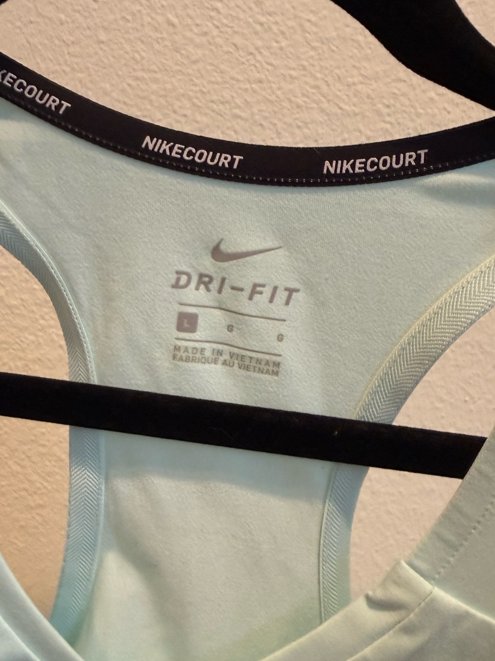 Nike Light Blue Performance Racerback Tank - Picture 2 of 4